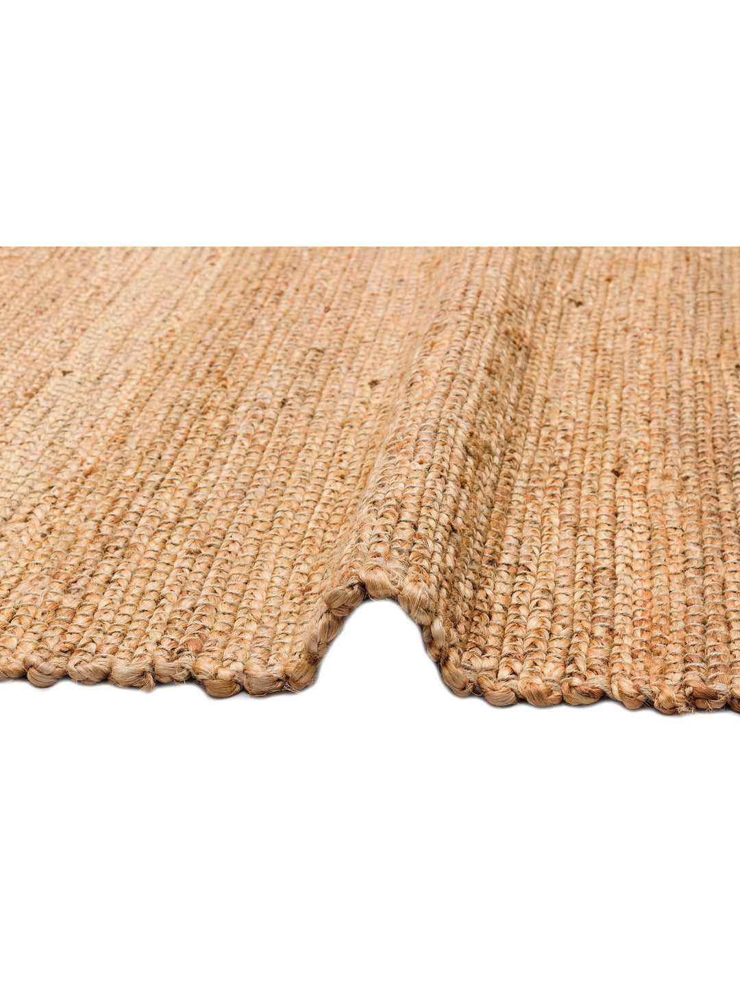 Crown Jute %100 Natural Hand Woven Living Room Corridor Entrance Kitchen Balcony Wicker Carpet 02 NATURAL XW