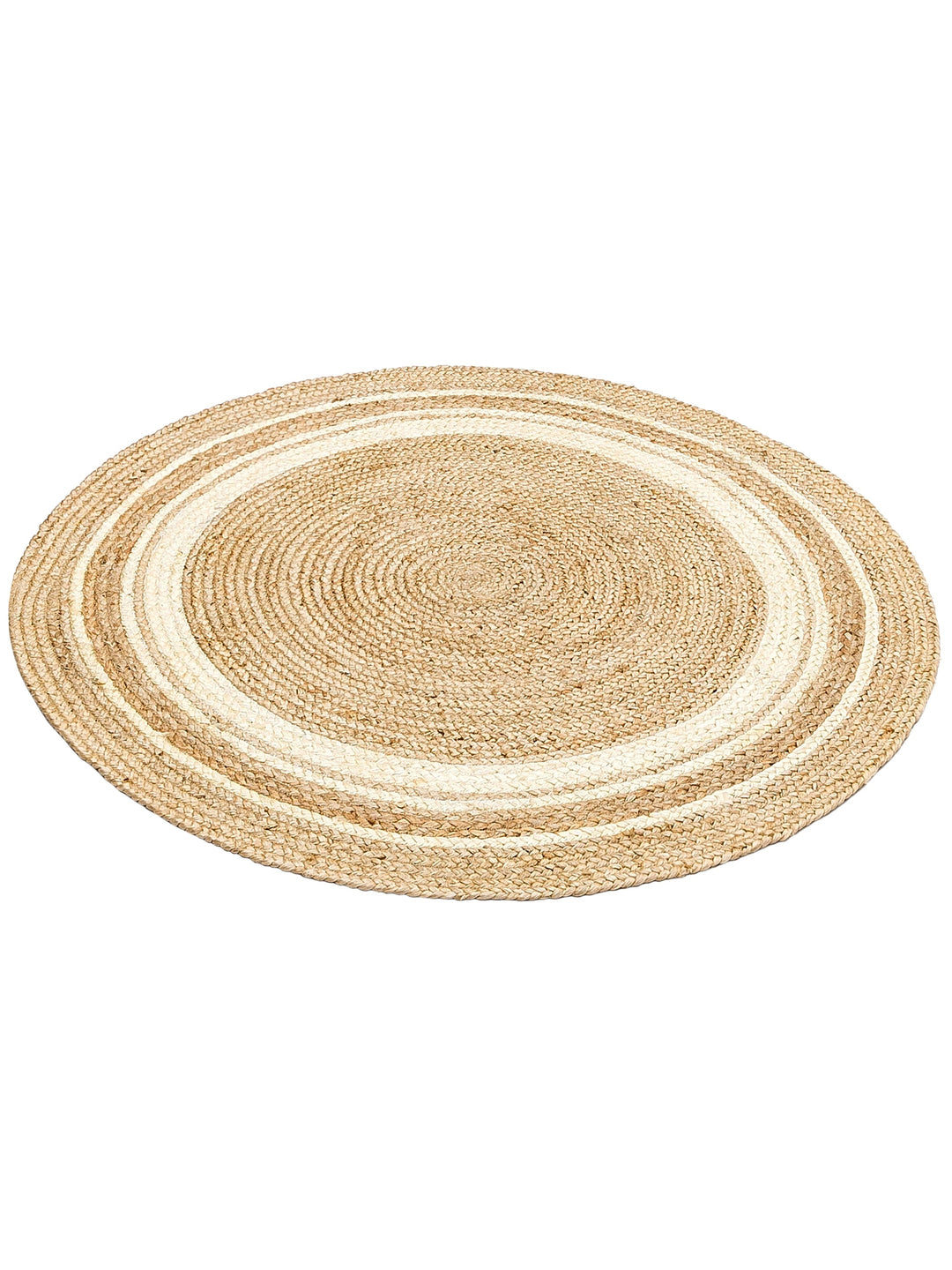 Crown Jute 100% Natural Hand Woven Living Room Corridor Entrance Kitchen Balcony Wicker Carpet 01R NATWH