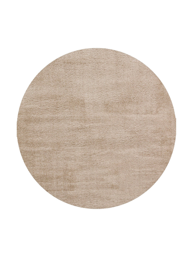 Peluche Fluff Dust-Free Soft Modern Living Room Hallway Fluffy Shaggy Carpet 1006 BEIGE Q