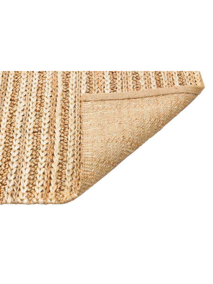 Knit Jute 100% Natural Living Room Corridor Entrance Kitchen Balcony Hand Woven Carpet S-1152 NATURAL XW