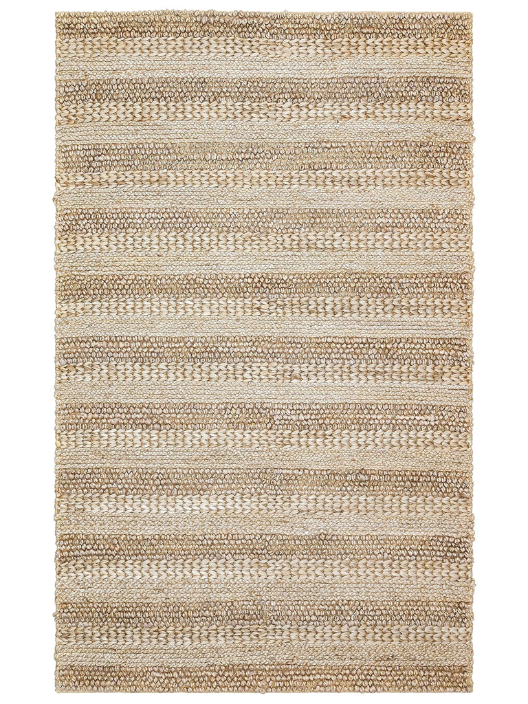 Knit Jute 100% Natural Living Room Corridor Entrance Kitchen Balcony Hand Woven Carpet S-1410 SILVER XW