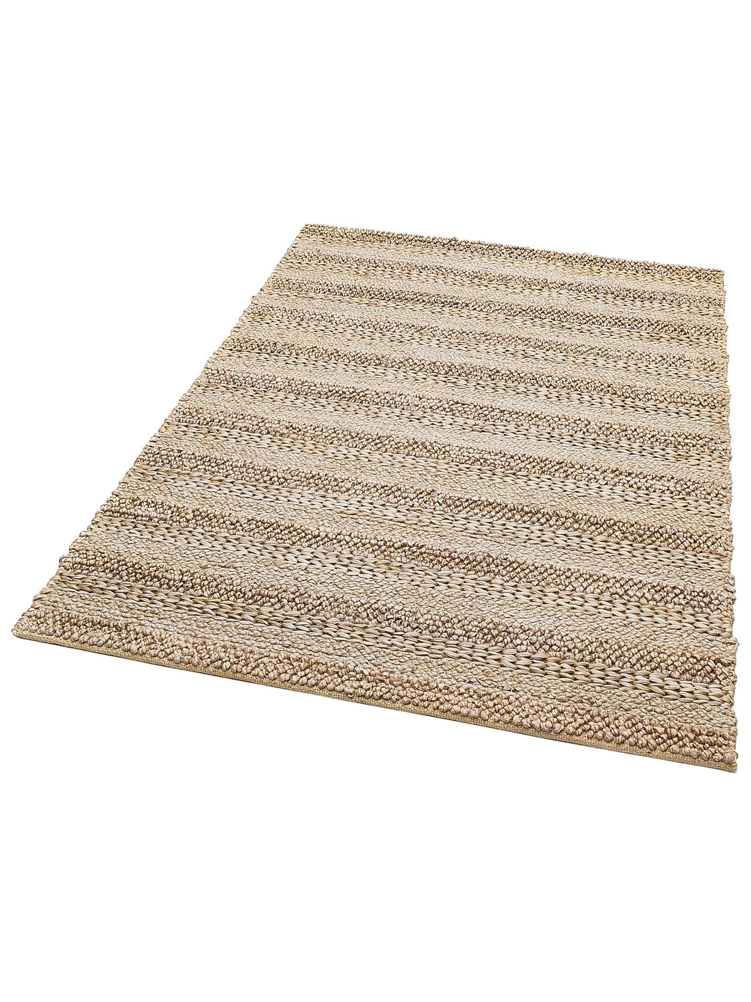 Knit Jute 100% Natural Living Room Corridor Entrance Kitchen Balcony Hand Woven Carpet S-1410 SILVER XW