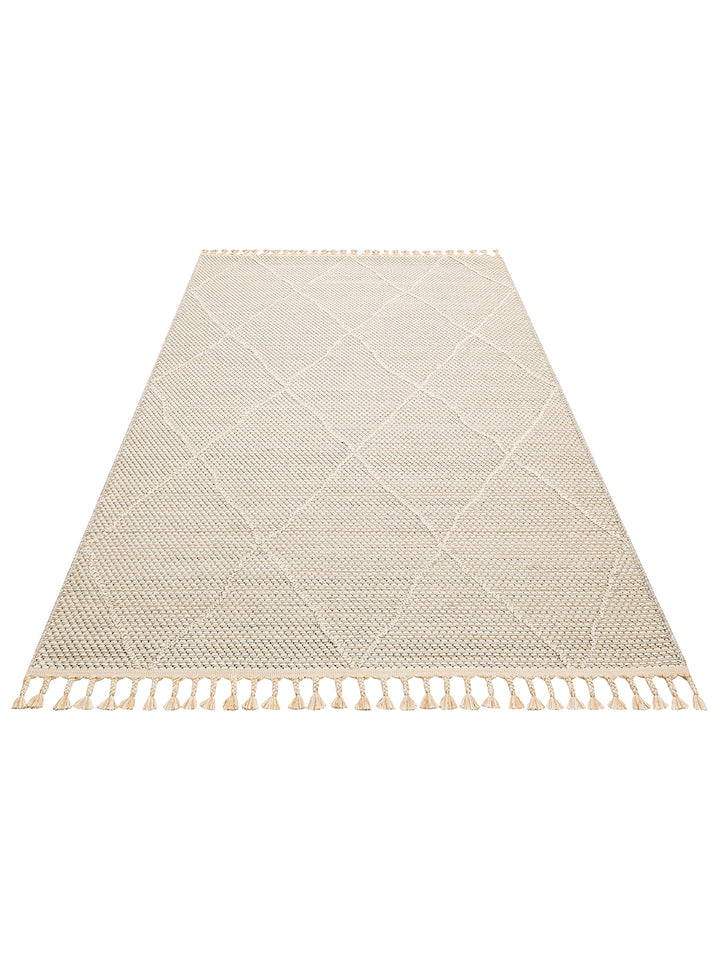 Ole Series Wicker Woven Living Room Hall Hallway Entrance Kitchen Modern Scandinavian Carpet 02 BEIGE