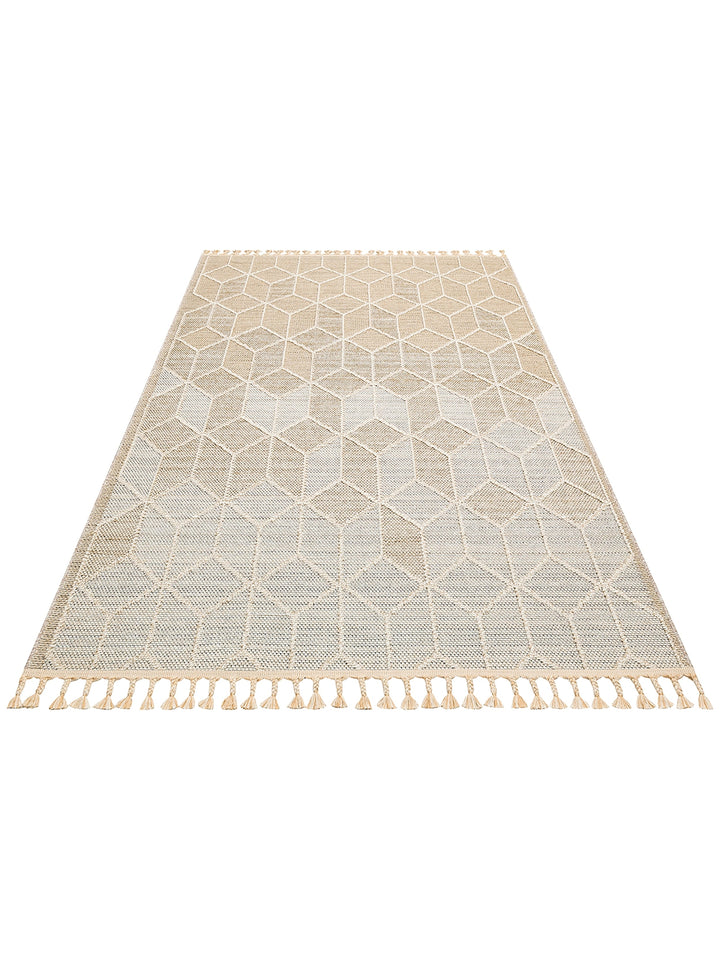 Ole Series Wicker Woven Living Room Hall Hallway Entrance Kitchen Modern Scandinavian Carpet 03 BEIGE