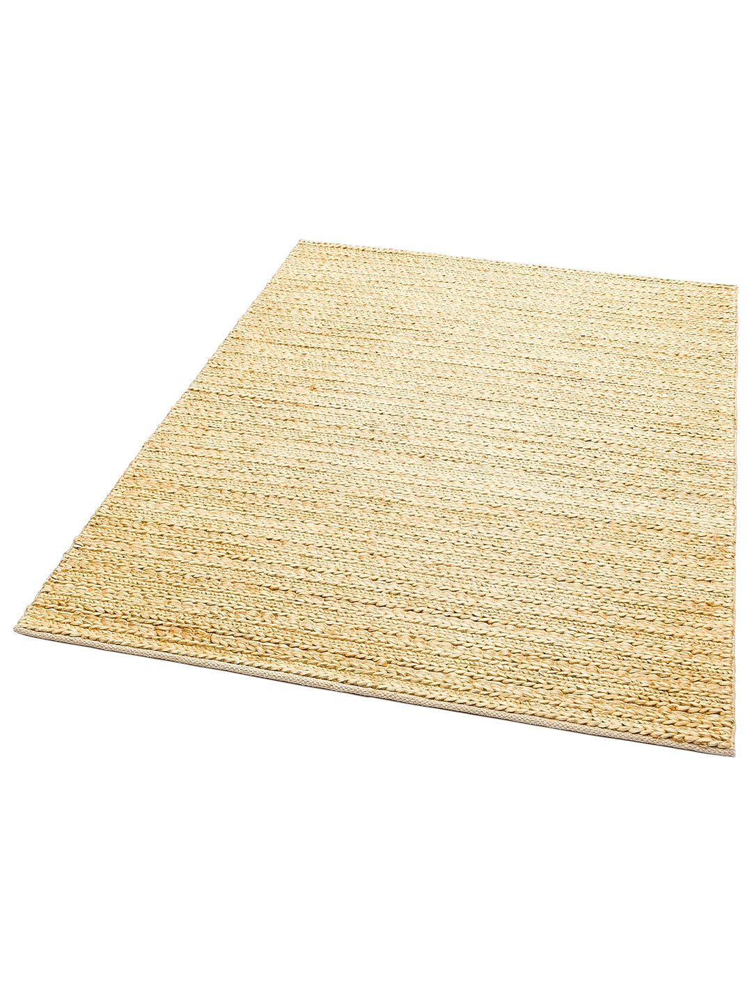 Knit Jute 100% Natural Living Room Corridor Entrance Kitchen Balcony Hand Woven Carpet TRIPLE CREAM XW