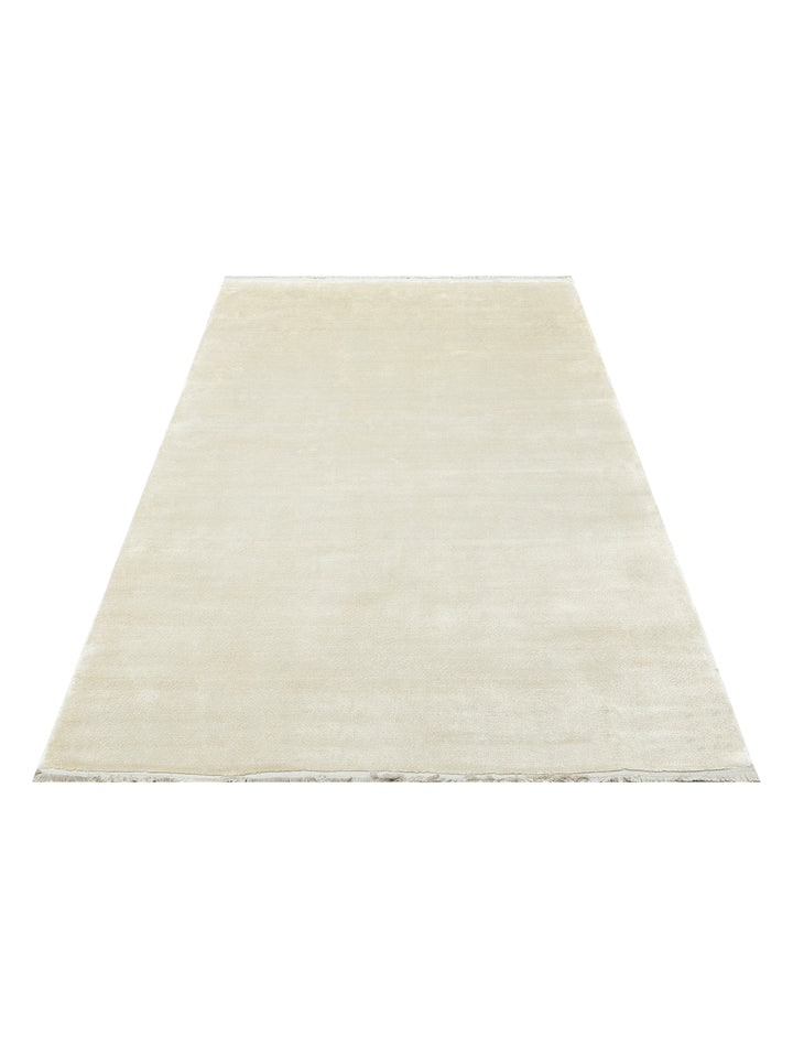 Oushak Plain 100% Natural Solid Color Viscose Uşak Carpet Produced on Special Looms by Hand Labor PLNECR