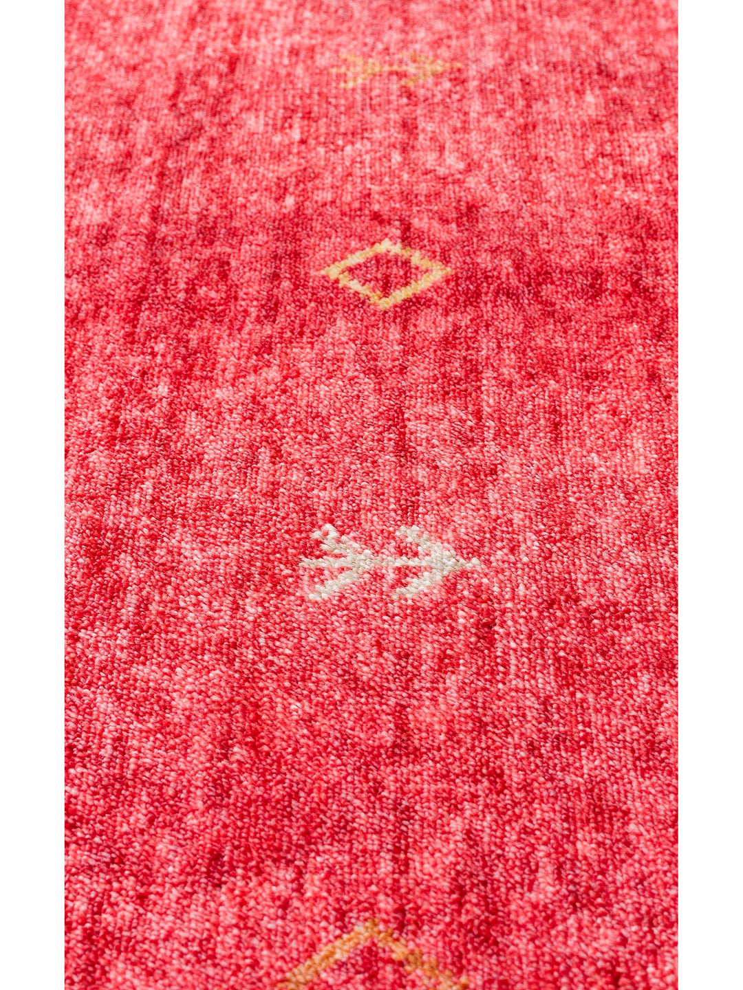 Oushak Carnaval 100% Natural Easy to Clean Handmade Tencel Modern Uşak Carpet 11 RED