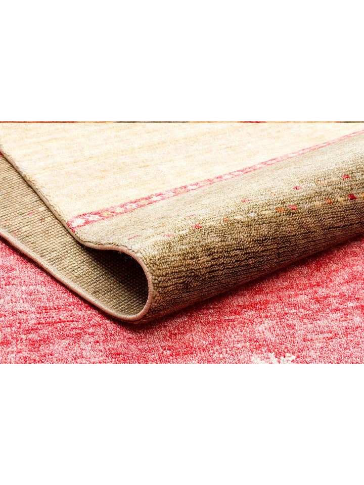 Oushak Carnaval 100% Natural Easy to Clean Handmade Tencel Modern Uşak Carpet 11 RED