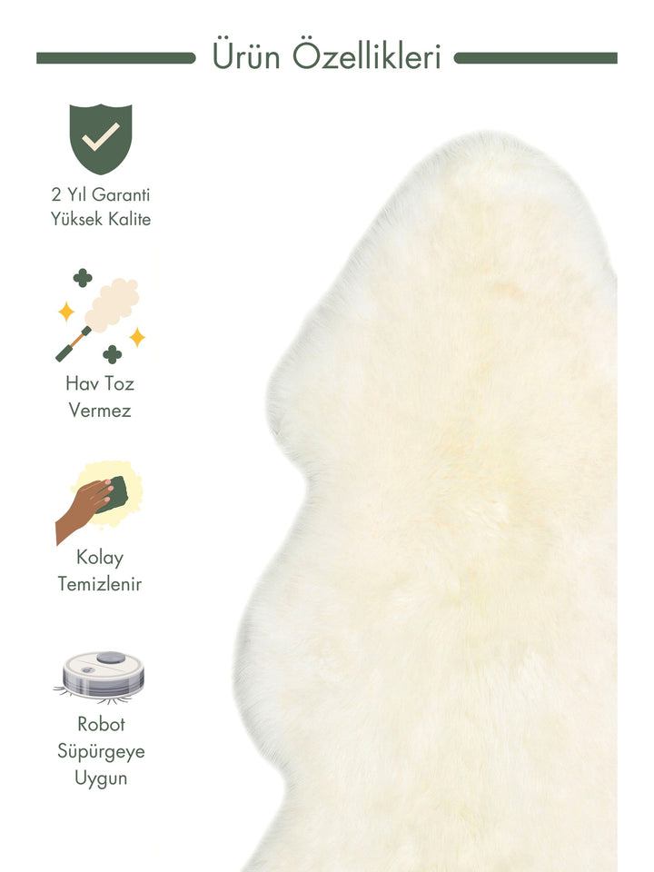 Lambskin Natural Lambskin POST SINGLE IVORY