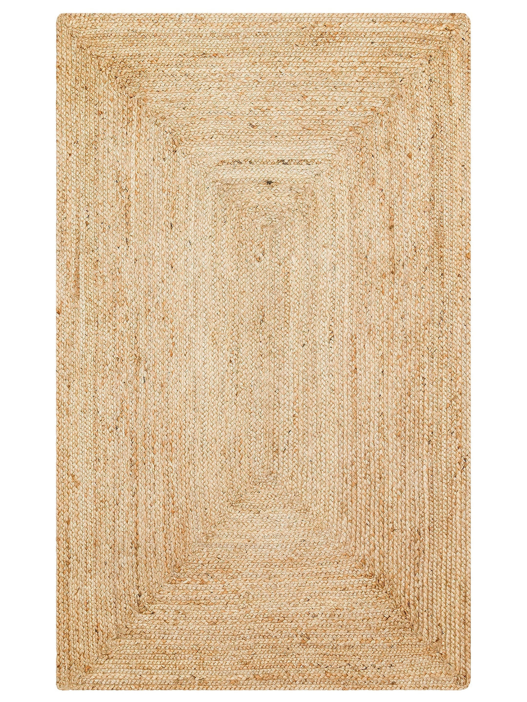 Crown Jute 100% Natural Hand Woven Living Room Corridor Entrance Kitchen Balcony Wicker Carpet 10 NATURAL