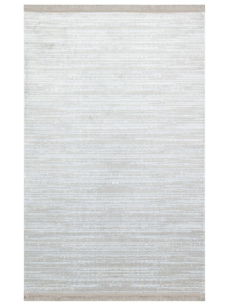 Smooth Yıkanabilir Kaymaz Parlak Oturma Odası Salon Koridor İnce Dokuma Modern Halı 09 GREY XW