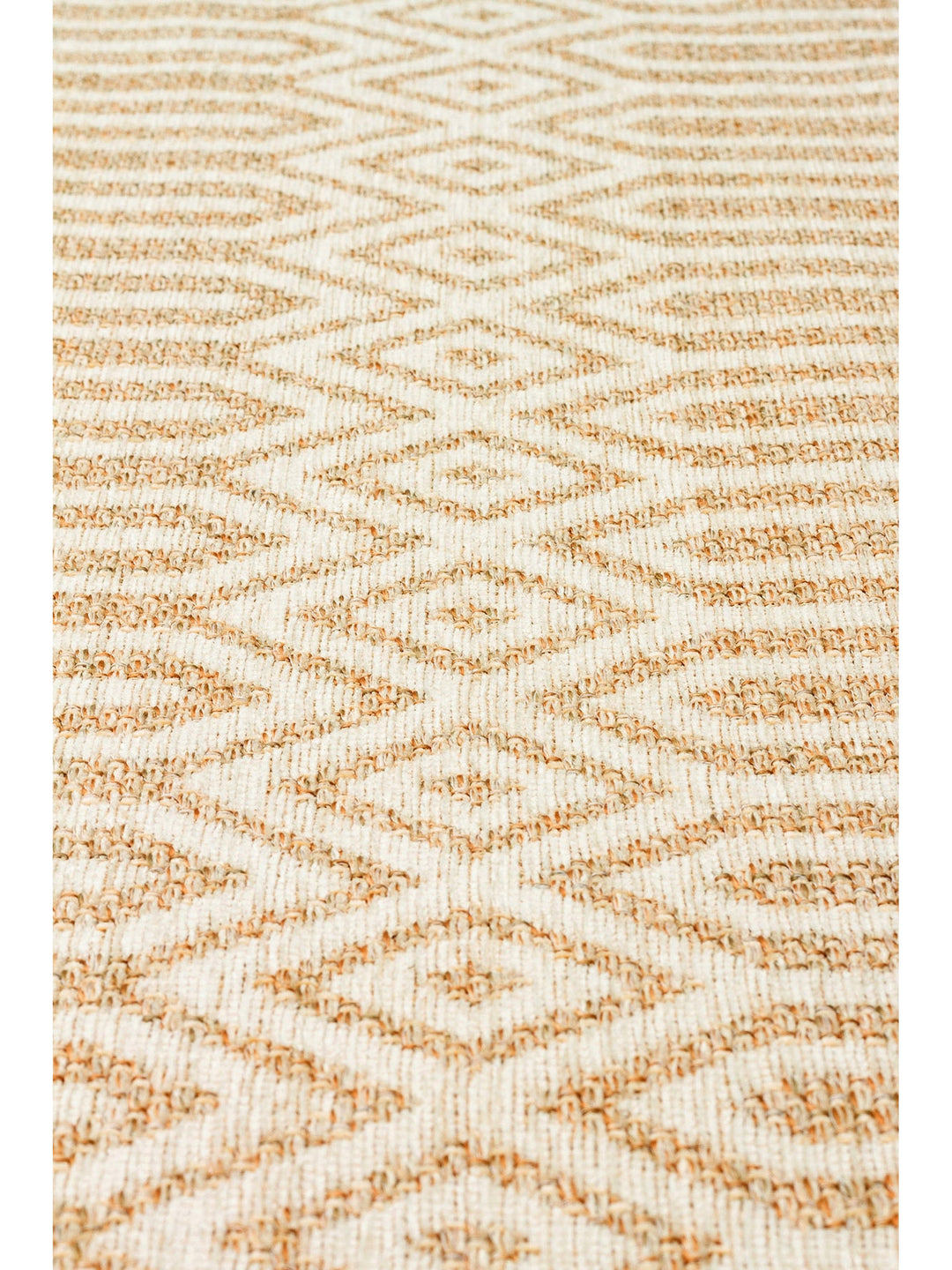 Arizona Wicker Look Modern Living Room Hallway Kitchen Non-Slip Rug 10 NATURAL IVORY