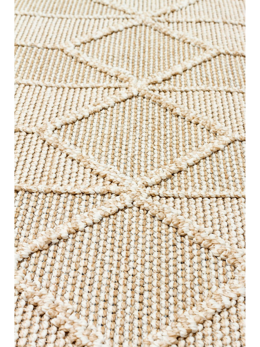 Ole Series Wicker Woven Living Room Hall Hallway Entrance Kitchen Modern Scandinavian Carpet 03 BEIGE