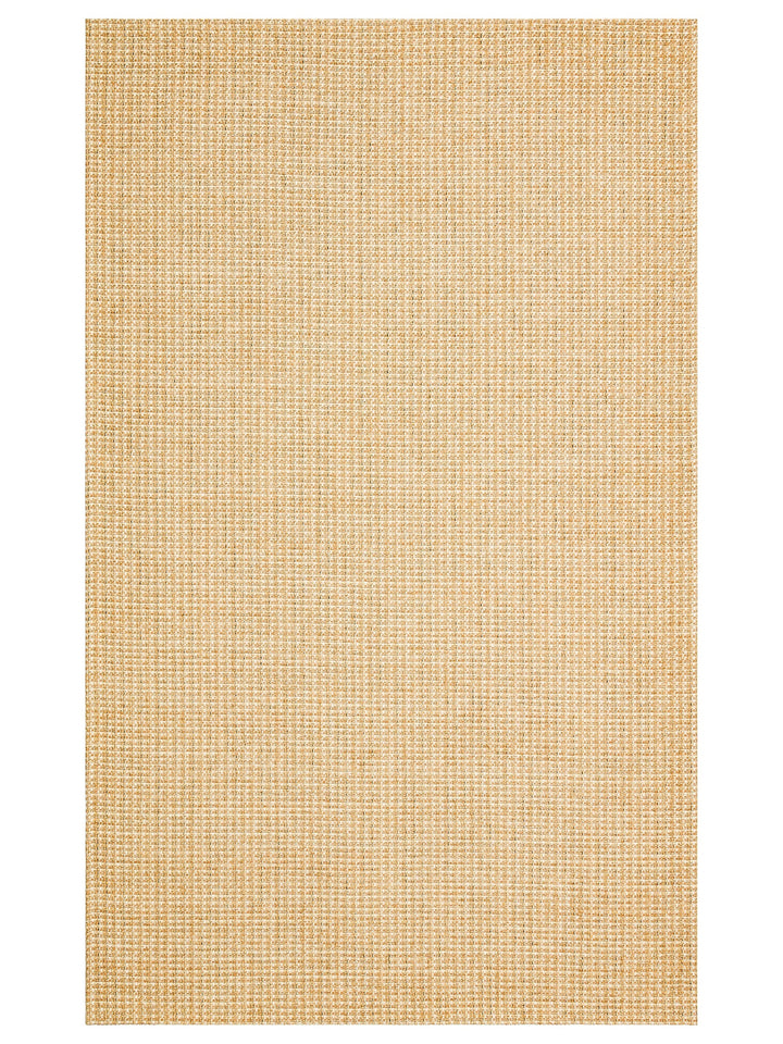 Arizona Wicker Look Modern Living Room Hallway Kitchen Non-Slip Rug 01 NATURAL BEIGE