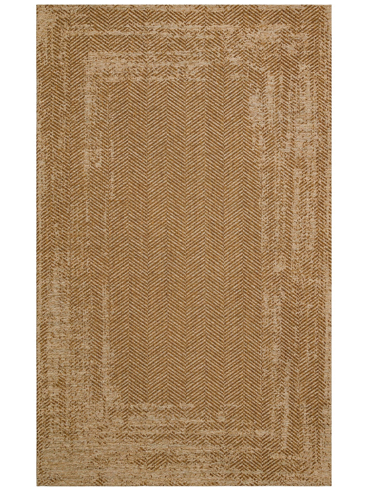 Arizona Wicker Look Modern Living Room Hall Hallway Kitchen Non-Slip Rug 04 NATURAL BEIGE