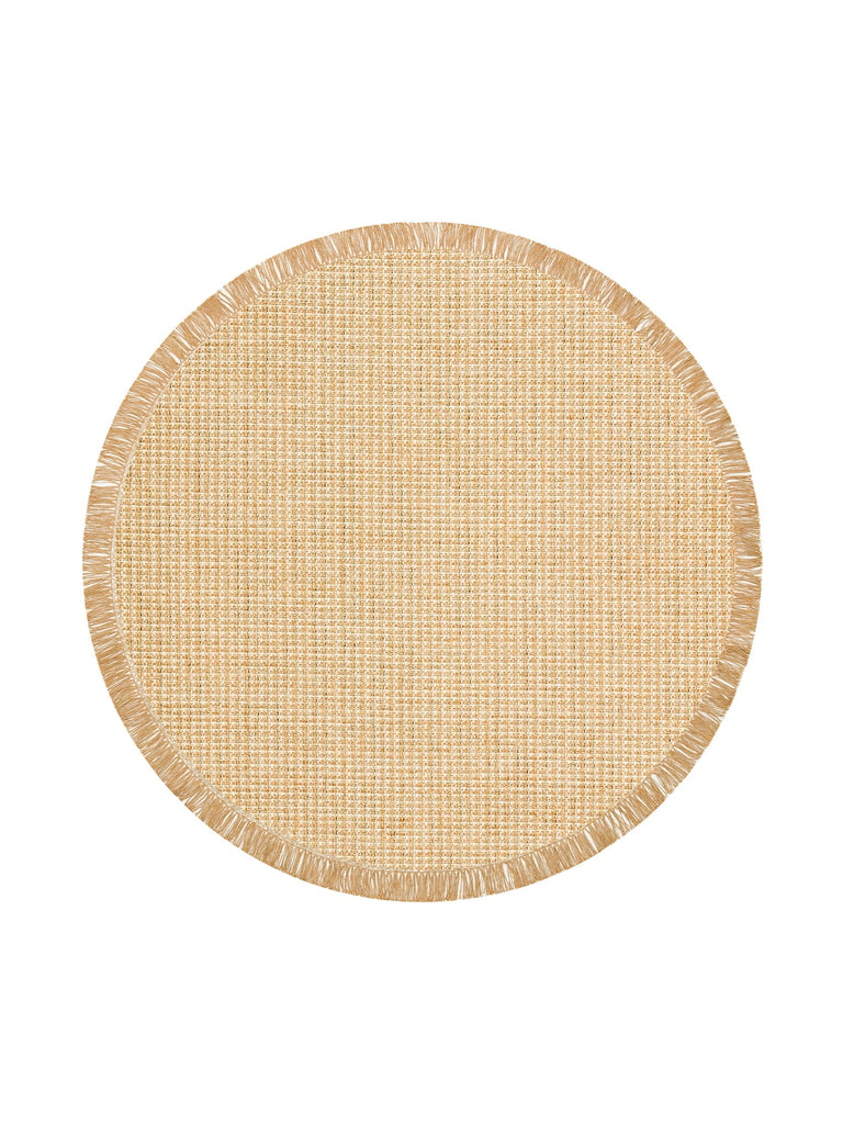 Arizona Wicker Look Modern Living Room Hallway Kitchen Non-Slip Rug 01 NATURAL BEIGE Q