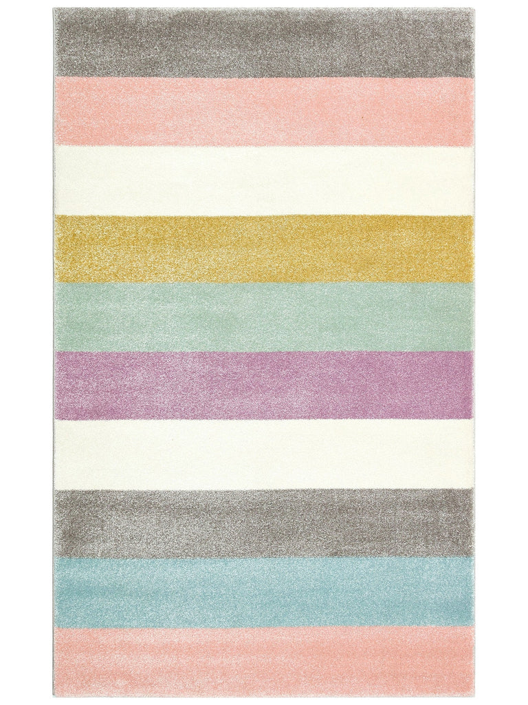 Carpetdocia Kids Fun Multicolored Children's Carpet 22 PASTEL