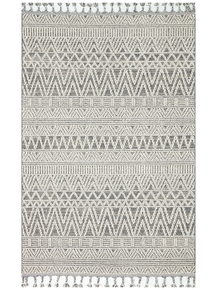 Ole Series Wicker Woven Living Room Hall Hallway Entrance Kitchen Modern Scandinavian Carpet 14 GREY