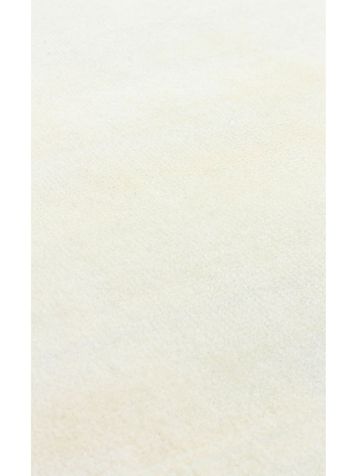 Oushak Plain 100% Natural Solid Color Viscose Uşak Carpet Produced on Special Looms with Handicraft PLNNAT