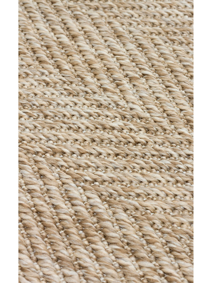 Dream Bordered Indoor and Outdoor Use Lint-Free Easy-to-Clean Sisal Carpet 2704LBBB