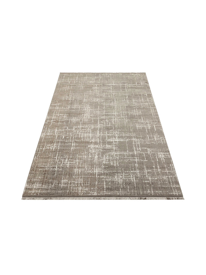 Cesaira Densely Woven Washable Non-Slip Based Living Room Hall Hallway Bright Modern Carpet 03 GREY