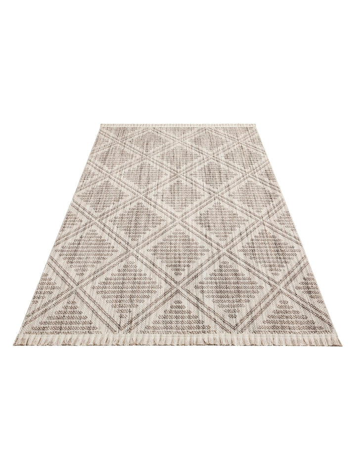 Comfy Modern Patterned Living Room Hallway Entrance Bedroom Knitted Carpet 03 GREY SILVER