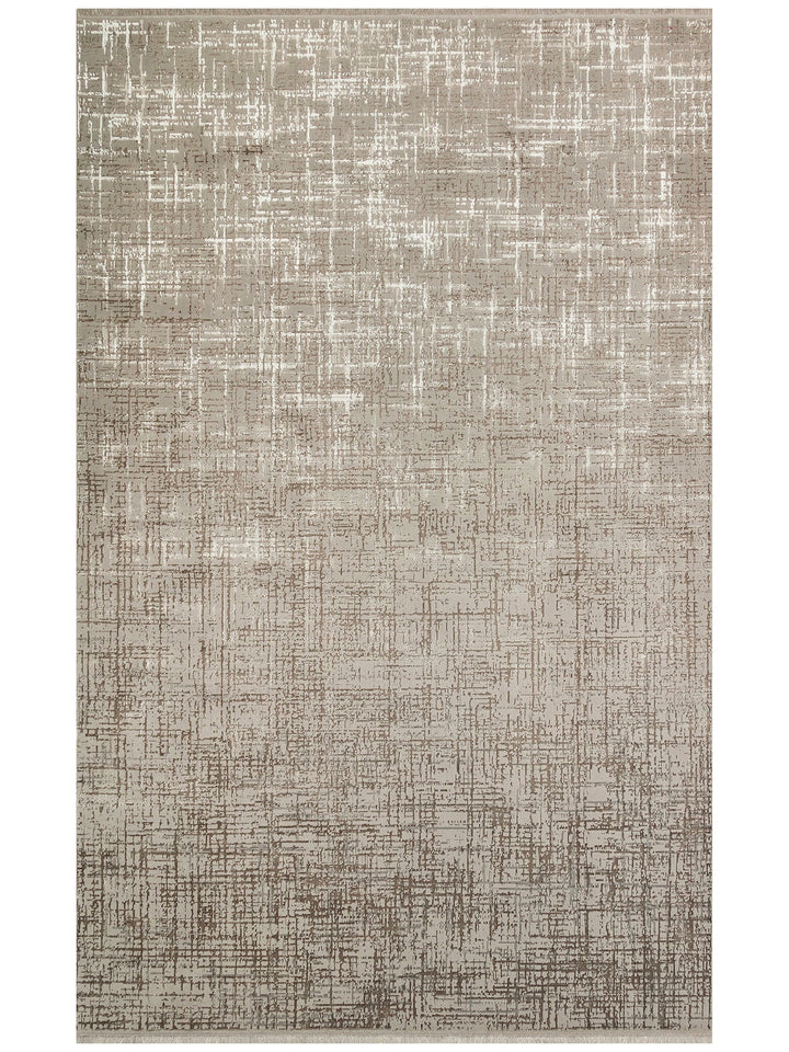 Cesaira Densely Woven Washable Non-Slip Based Living Room Hall Hallway Bright Modern Carpet 03 GREY