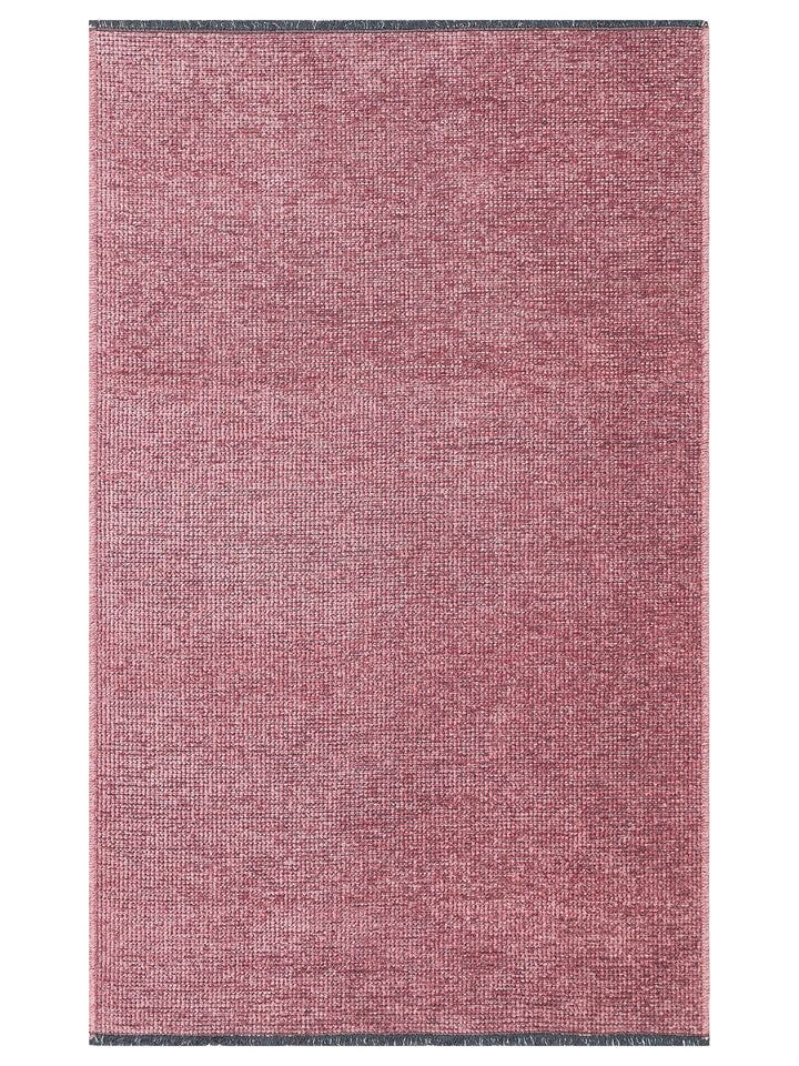 Bali Washable Living Room Hall Hallway Entrance Kitchen Non-Slip Cotton Rug 01 ROSE