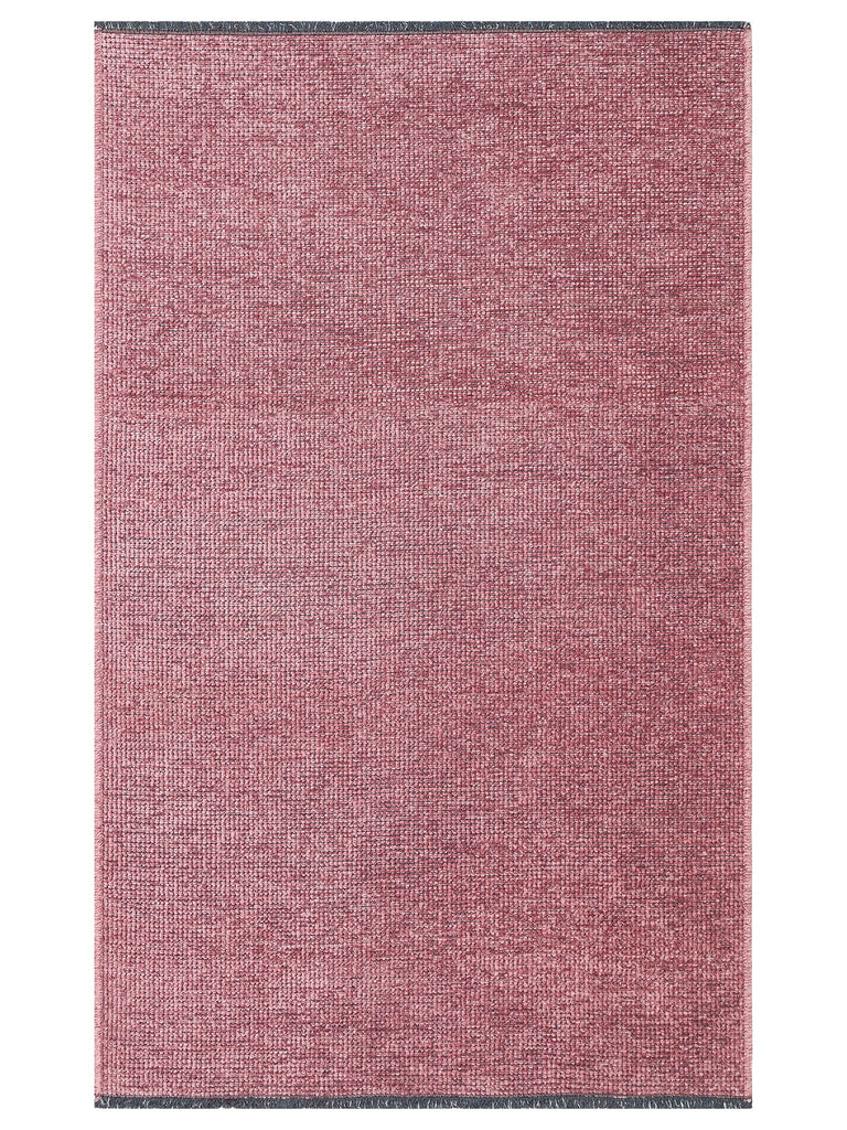 Bali Washable Living Room Hall Hallway Entrance Kitchen Non-Slip Cotton Rug 01 ROSE