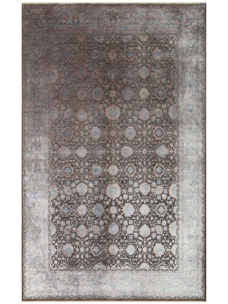 Kashmir Series Rich Colored Stylish Living Room Carpet Produced with Special Dyeing Process 01 MARINE