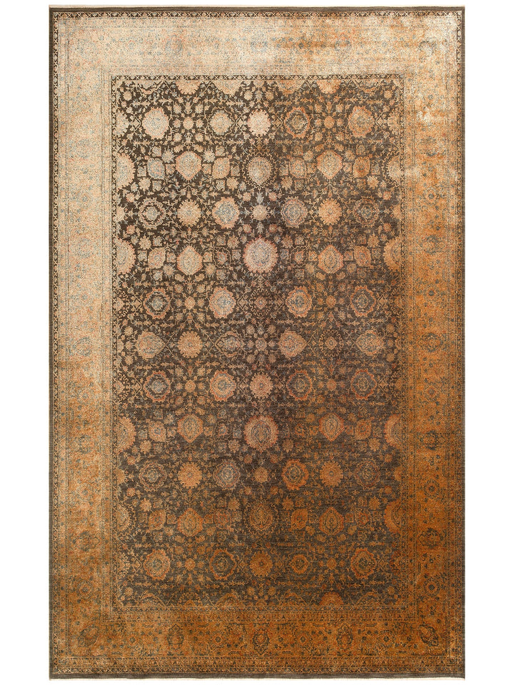 Kashmir Series Rich Colored Stylish Living Room Carpet Produced with Special Dyeing Process 01 TERRA