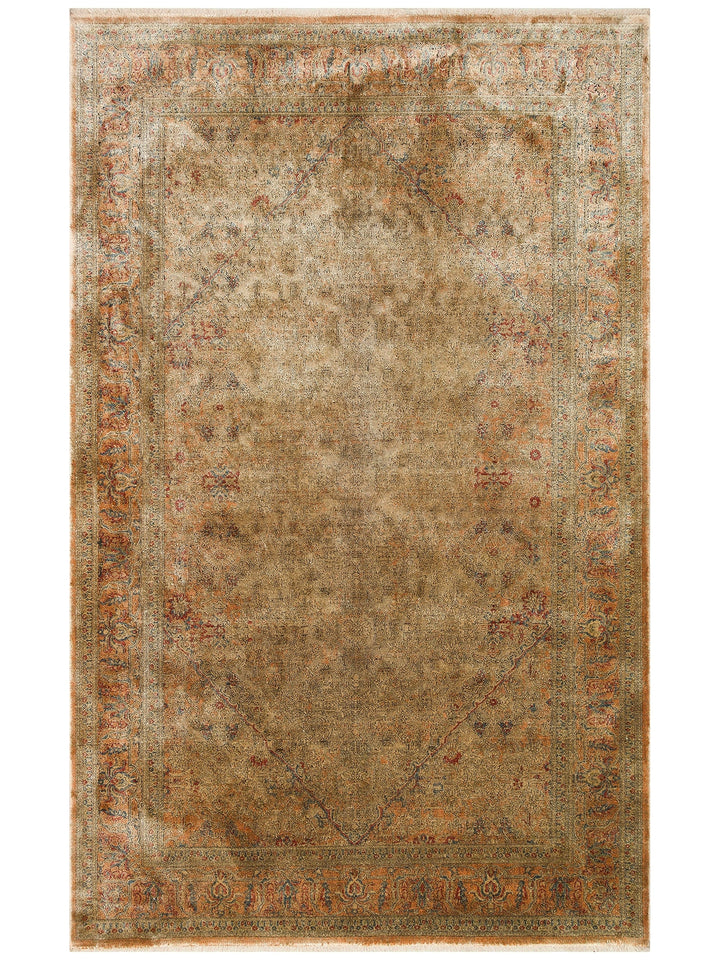 Kashmir Series Rich Colored Stylish Living Room Carpet Produced with Special Dyeing Process 02 BEIGE