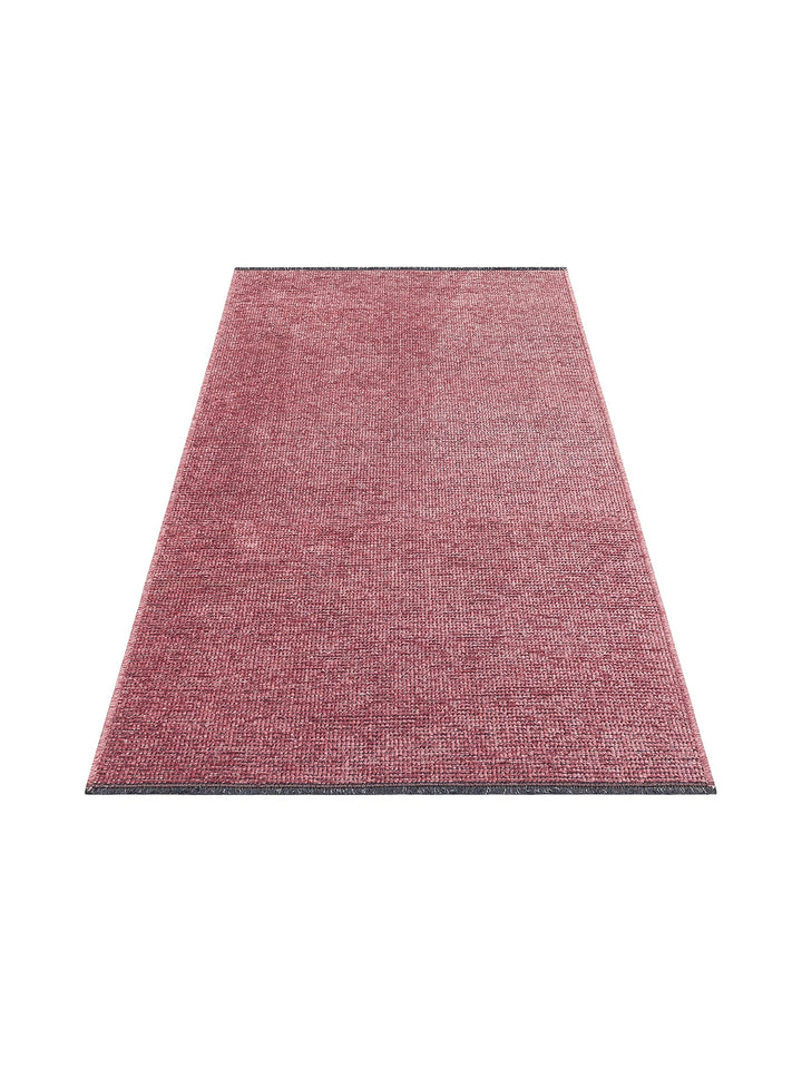 Bali Washable Living Room Hall Hallway Entrance Kitchen Non-Slip Cotton Rug 01 ROSE