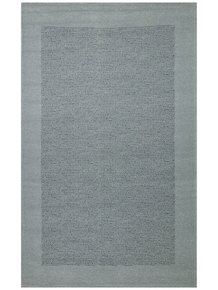 Atacama Cotton Non-Slip Based Living Room Corridor Entrance Kitchen Fine Woven Modern Carpet 01 GREY