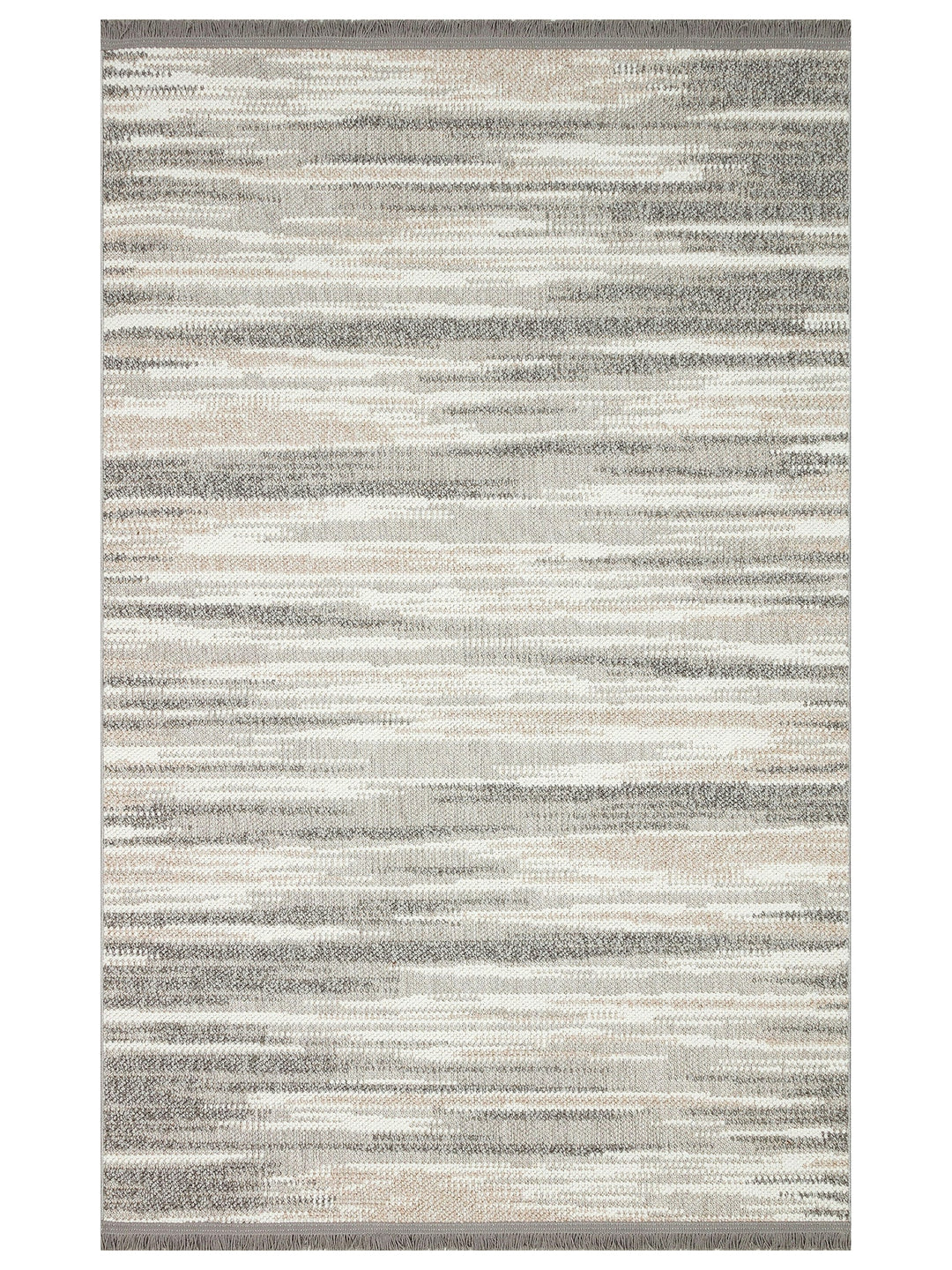 Mali Soft Touch Knitted Woven Living Room Hallway Entrance Bedroom Modern Carpet 01 GREY WHITE