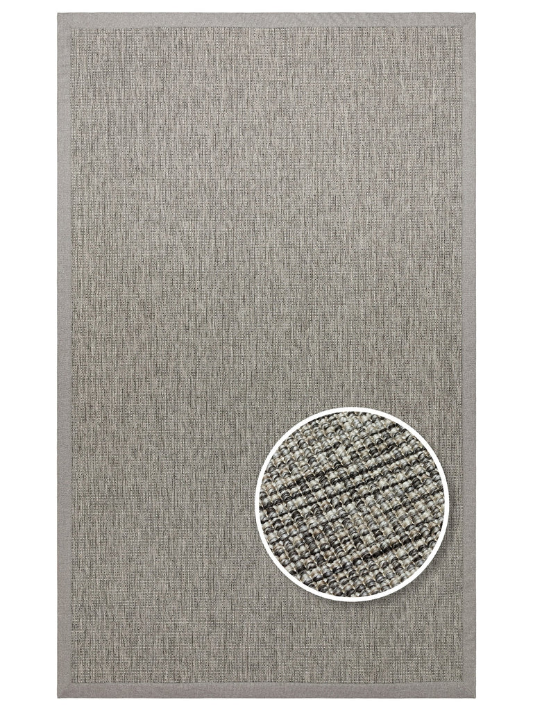 Dream Bordered Indoor and Outdoor Use Lint-Free Easy-to-Clean Sisal Carpet 2705GBG