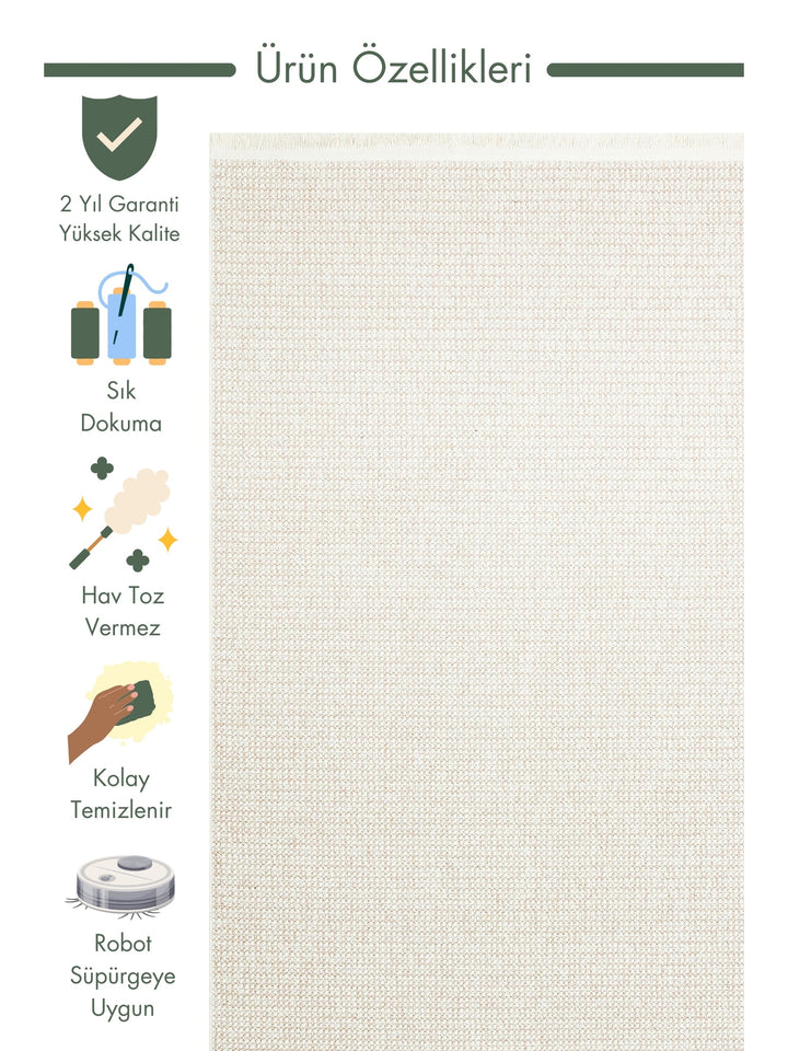 Mali Soft Touch Knitted Woven Living Room Hallway Entrance Bedroom Modern Carpet PLAIN BEIGE