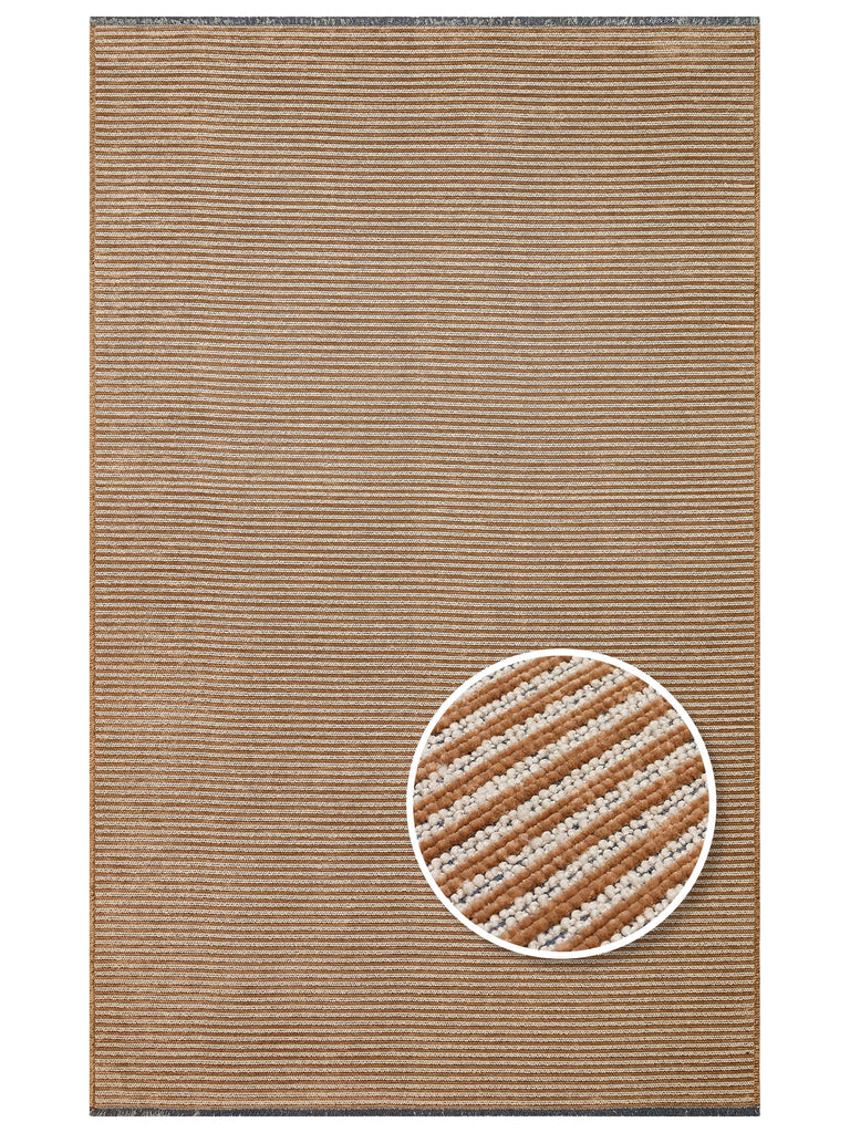 Lino Series Kitchen Living Room Hall Entrance Hallway Washable Non-Slip Based Cotton Rug PLAINBEIG