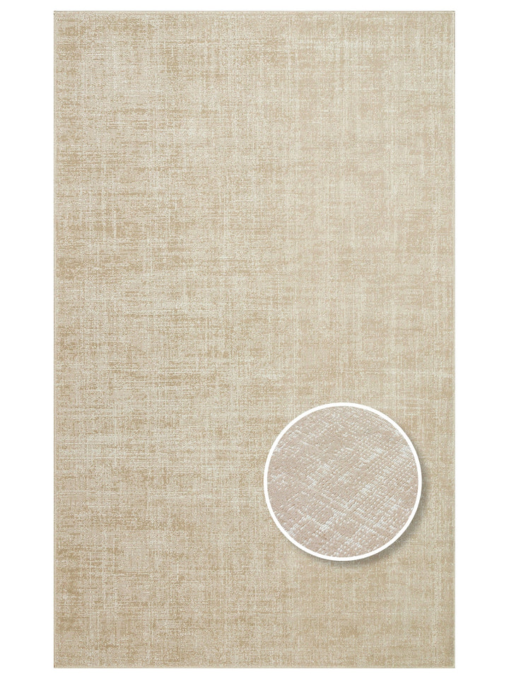 Dakar Plain Patterned Living Room Hall Hallway Entrance Kitchen Modern Carpet PLAIN BEIGE