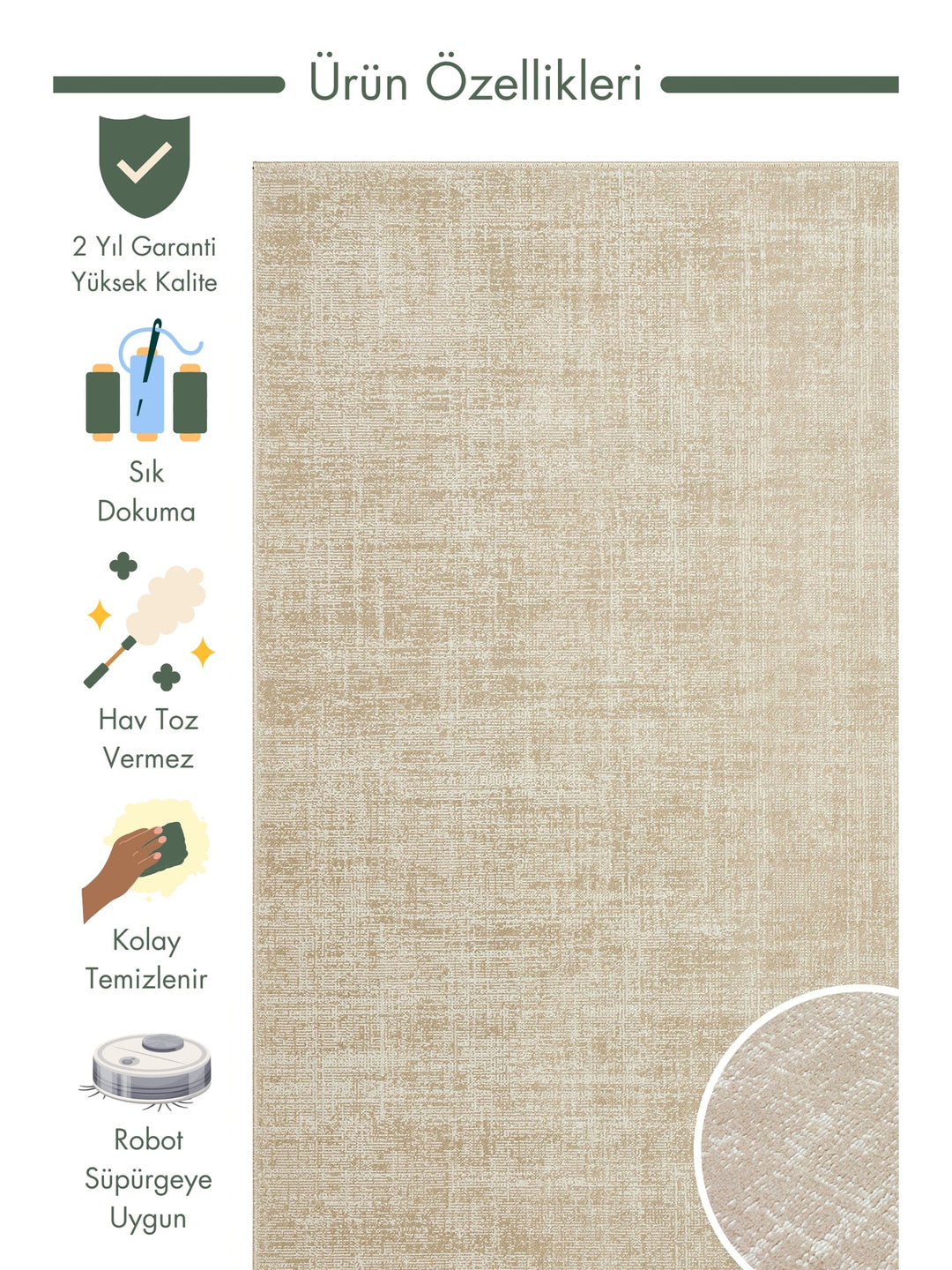 Dakar Plain Patterned Living Room Hall Hallway Entrance Kitchen Modern Carpet PLAIN BEIGE