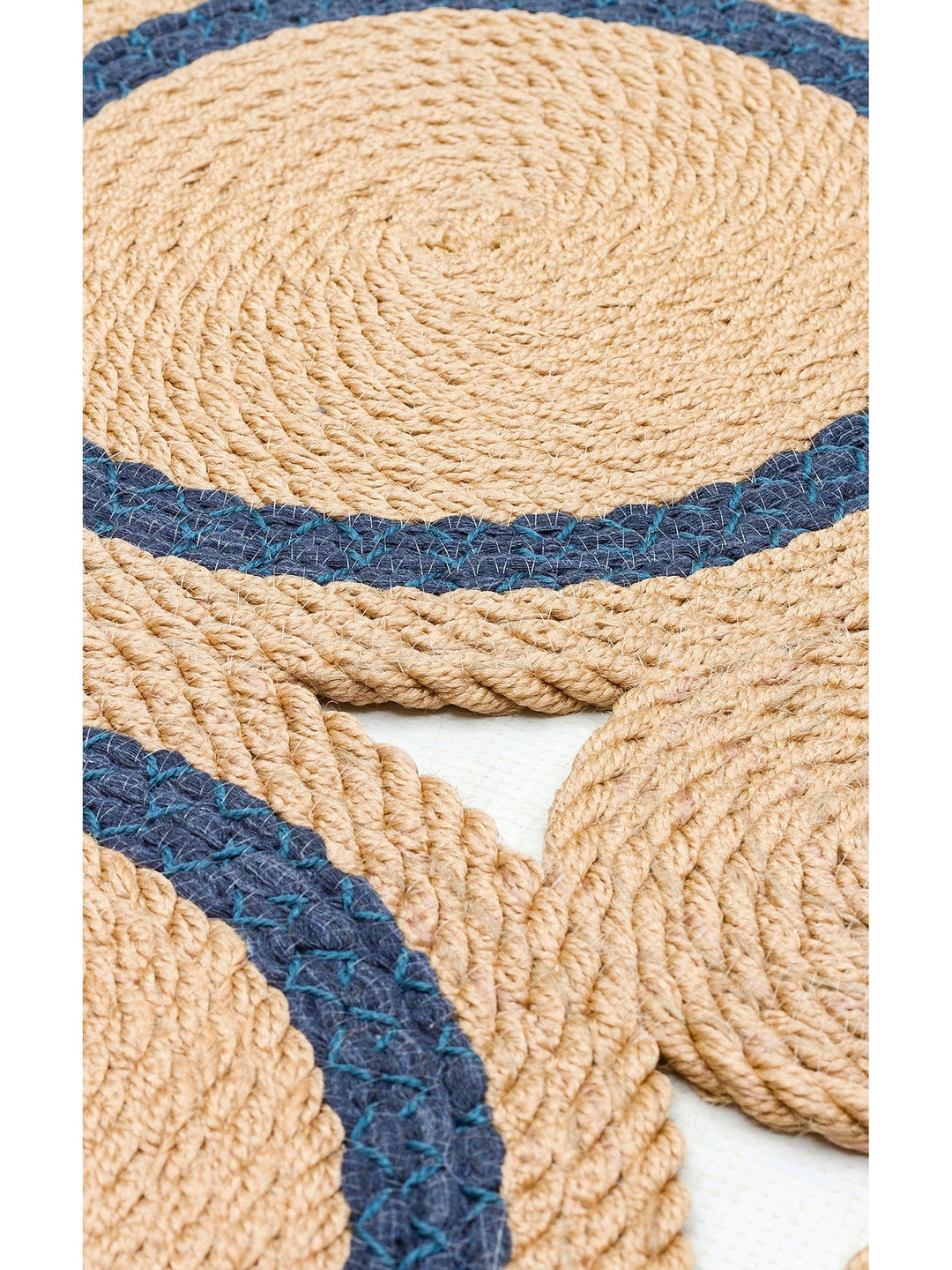 Cancun Jute Look Double Sided Living Room Hallway Kitchen Cotton Straw Knitted Carpet 01 NATURAL NVY