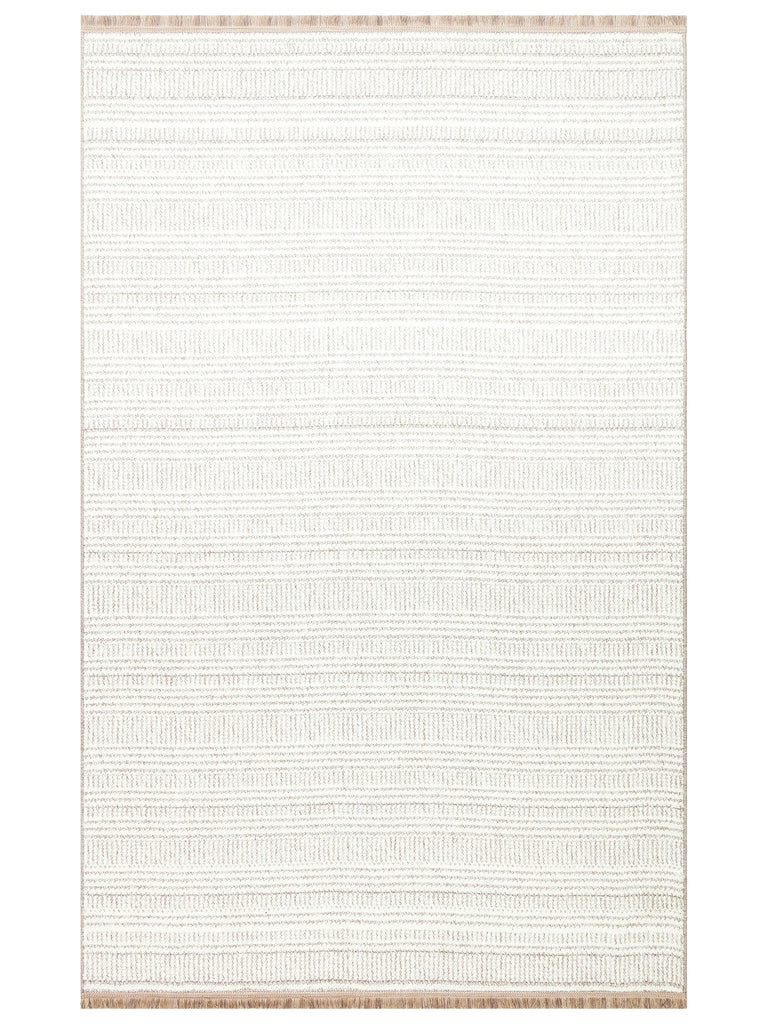 Scandinavian Series Wicker Woven Living Room Corridor Entrance Kitchen Modern Carpet 02 WHITE GREY