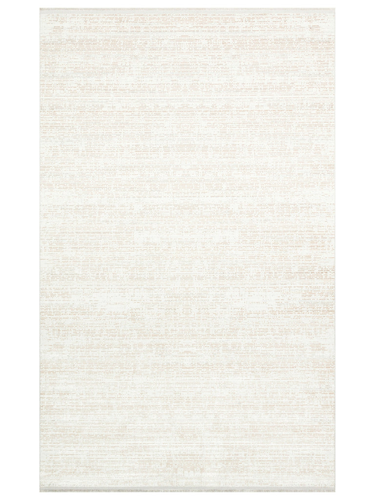 Smooth Washable Non-Slip Shiny Living Room Hallway Fine Woven Modern Carpet 101 BEIGE XW