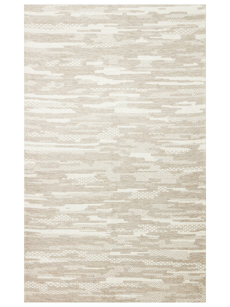 Didim Non-Slip Based Modern Living Room Hall Hallway Kitchen Fine Woven Carpet 01 CREAM