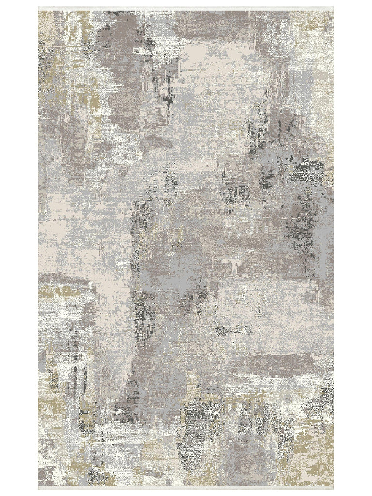 Marble Series Modern Patterned Living Room Hallway Entrance Stylish Carpet 04 CREAM GREY