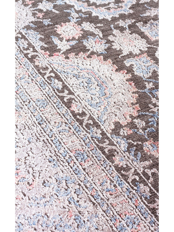 Kashmir Series Rich Colored Stylish Living Room Carpet Produced with Special Dyeing Process 01 BRONZE