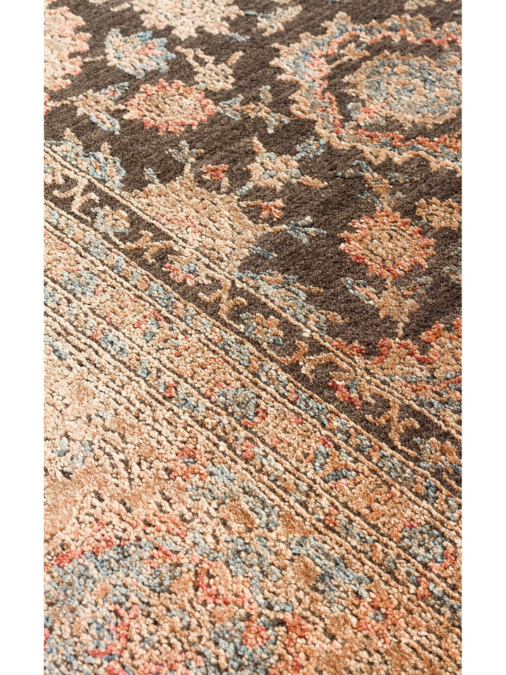 Kashmir Series Rich Colored Stylish Living Room Carpet Produced with Special Dyeing Process 01 TERRA