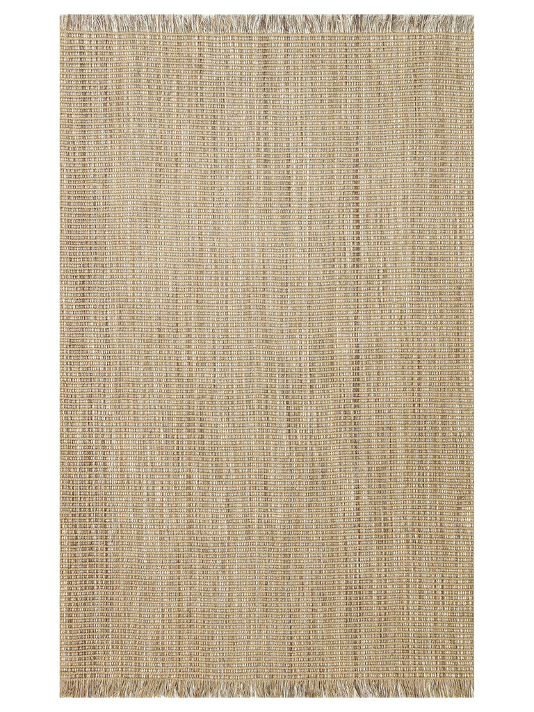 Kenitra Jute Blend Double Sided Living Room Corridor Entrance Kitchen Balcony Modern Rug 01 BEIGE