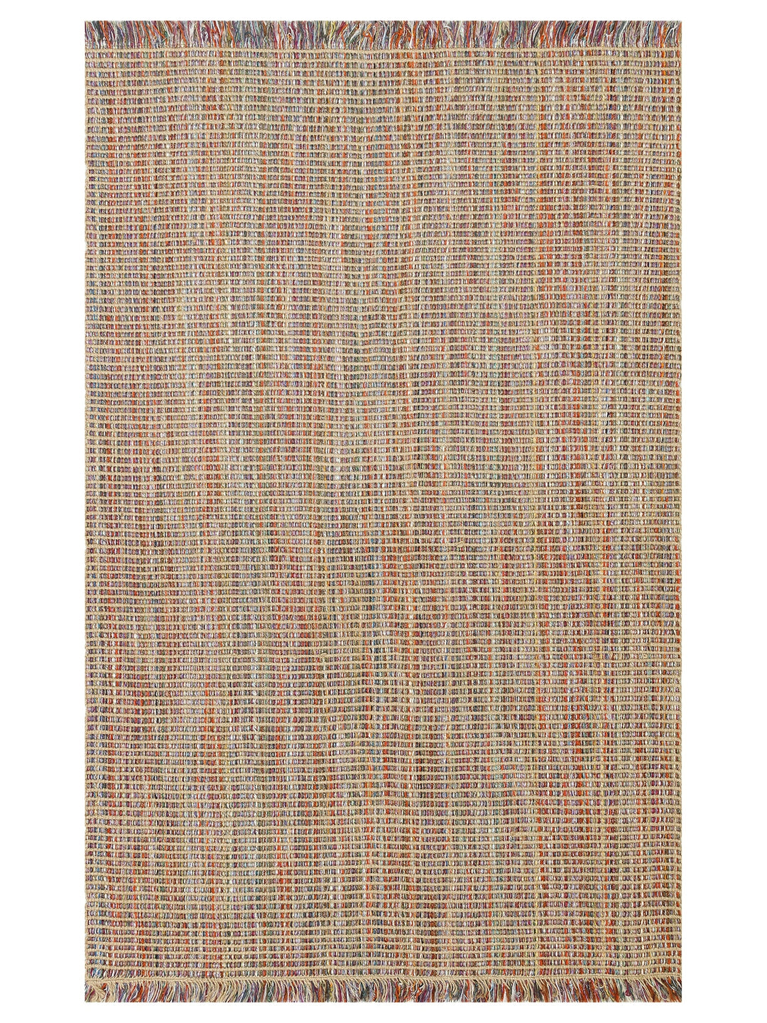 Kenitra Jute Blend Double Sided Living Room Corridor Entrance Kitchen Balcony Modern Rug 01 MULTY