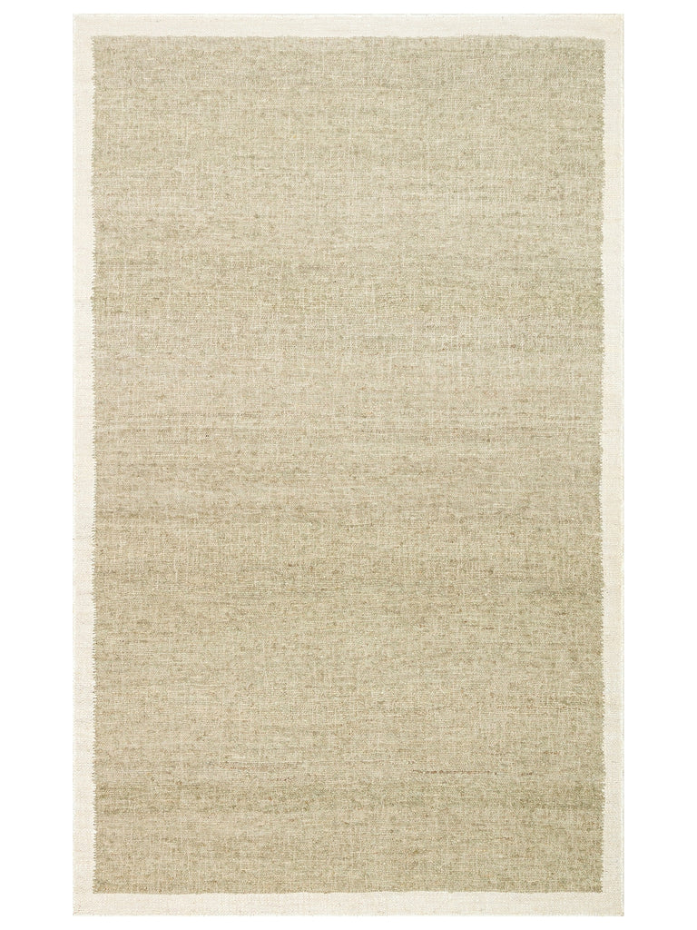 Urumchi 100% Natural Wool Jute Mix Living Room Hall Hallway Kitchen Hand Woven Carpet 01 MINT CREAM